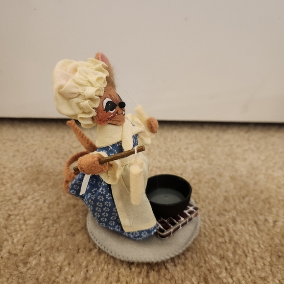 Annalee 5in Colonial Blacksmith + Candlemaker Mouse Figurines - Picture 8 of 10